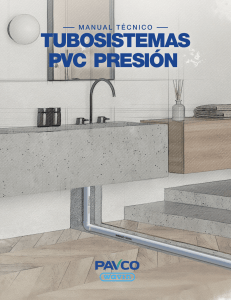 MANUAL DE TUBERIA PRESION PVC - PREDIAL - PAVCO