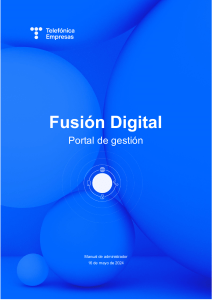 Manual de usuario portal de gestión online Fusión Digital