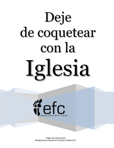 Joshua Harris - Deje de coquetear con la Iglesia