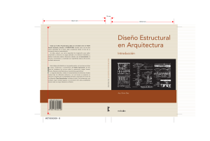 DISEÑO ESTRUCTURAL EN ARQUITECTURA