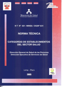 NORMA TECNICA DE SALUD 021