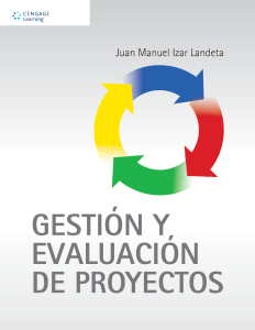 Gestión y Evaluación de Proyectos: Libro de Texto