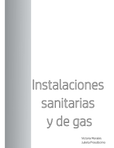 Resumen Instalaciones Sanitarias y de Gas