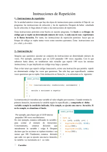 03 - Instrucciones de repetición C++