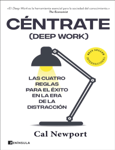 Centrate Deep Work - Cal Newport