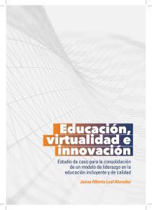 EDUCACIÓN, VIRTUALIDAD E INNOVACIÓN