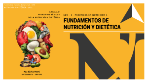 Clase 1.1 Fundamentos Nutrición UPN 2021