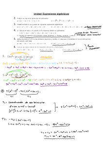 Apunte EXPRESIONES ALGEBRAICAS