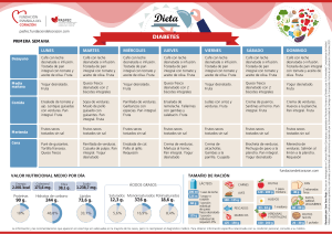 DIETA DIABETES