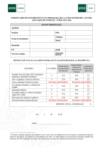 Ficha de Matrícula (formato Word)