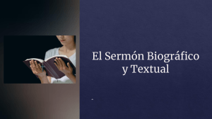 Sermon Bibliografico y Textual