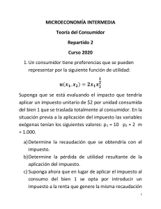 Teoria del Consumidor 2 CS