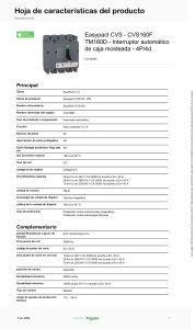 Schneider Electric EasyPact-CVS LV516353