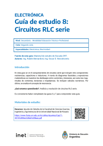 ELECTRONICA Gu--a08-Circuitos-RLC