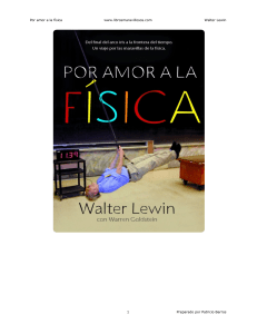 Por amor a la fisica - Walter Lewin