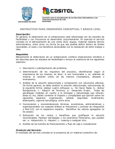 Instructivo para Ingeniería conceptual y básica (ICB)