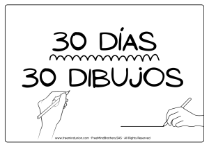 30 Dibujos 30 días Dib. Terapéutico