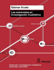 Steinar Kvale_Las entrevistas en Investigación Cualitativa