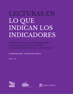 lecturas en lo que indican los indicadores vol III