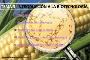 PPT Tema3Biotecnologia