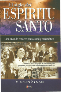 El Siglo Del Espíritu Santo