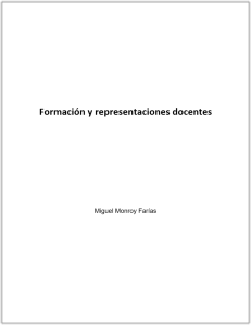 Formación y representaciones docentes. Miguel Monroy Farías - PDF Free Download