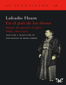 En el pais de los dioses- Lafcadio Hearn