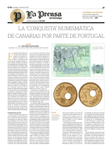 LA “CONQUISTA” NUMISMÁTICA DE CANARIAS POR PARTE DE PORTUGAL.