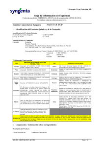 Amistar top ficha de seguridad