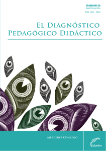 El diagnostico pedagogico didactico