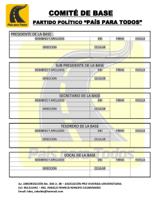 FORMATO PARA LAS BASES