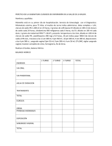 Práctica Enfermería Salud Mujer: Miomatosis Uterina