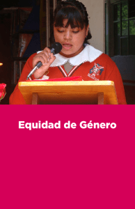 Equidad de Género: Conceptos y Estadísticas en México