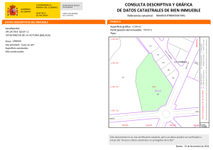 Consulta Catastral de Bien Inmueble