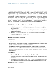 Caso de Estudio: Gestión de Talento en Ferretería