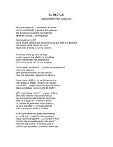 El Regalo: Poema de Abraham Rivera Sandoval