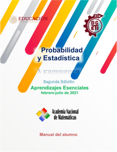 Manual de Probabilidad y Estadística para Estudiantes