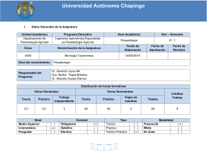 Programa de Micología Taxonómica, Universidad Autónoma Chapingo