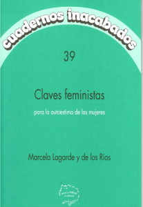 Claves feministas: Women's Self-Esteem Book Cover