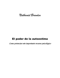 El Poder de la Autoestima: Guía Psicológica