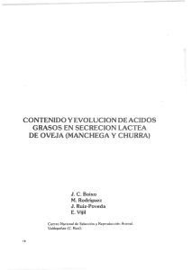 Ácidos Grasos en Leche de Oveja: Estudio Manchega y Churra