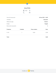 GALPON Receipt: H-1M Purchase on 24 Nov 2023