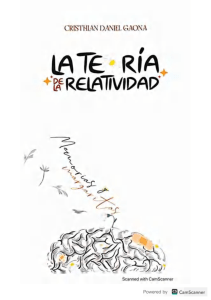 La Teoría de la Relatividad Book Cover