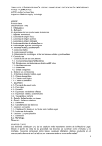 Lesiones y Contusiones: Patología Forense