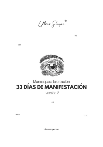 33 Days of Manifestation: A Creation Manual