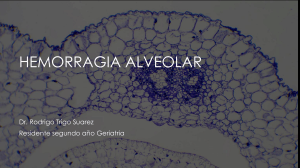 Hemorragia Alveolar: Diagnóstico y Tratamiento