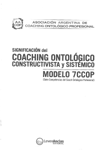 Ontological Coaching: Constructivist & Systemic Model 7CCOP