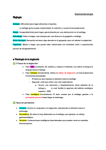 Disfagia: Causas, Diagnóstico y Tratamiento (Gastroenterología)