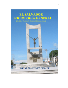 Sociología General de El Salvador: Realidad Nacional