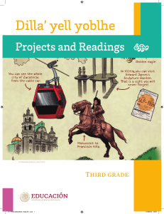 Third Grade English Projects & Readings Coursebook